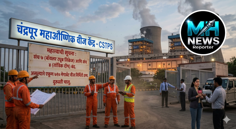 🚨 BREAKING NEWS: चंद्रपुरात वीज संकट! महाऔष्णिक वीज केंद्राचे २ संच ठप्प; राज्यावर लोडशेडिंगची टांगती तलवार?