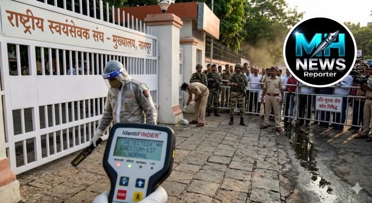 🚨 BIG BREAKING: नागपुरात ‘रेडिएशन’ची धमकी! संघ मुख्यालय आणि मेट्रो उडवून देण्याचा इशारा; एटीएस अन् एनडीआरएफ सतर्क