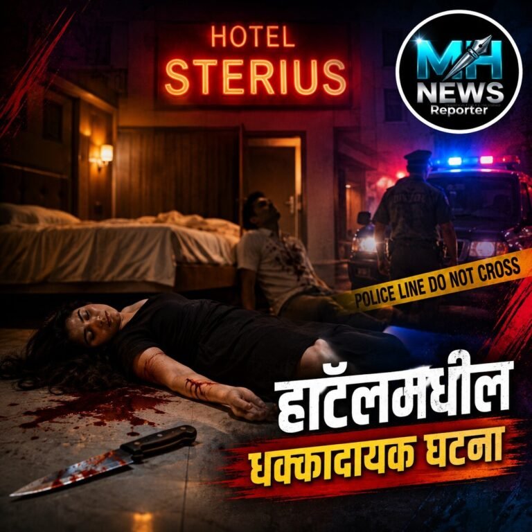NAGPUR : नागपुरात हॉटेलमध्ये धक्कादायक घटना; तरुणीचा मृतदेह, तरुण ..
