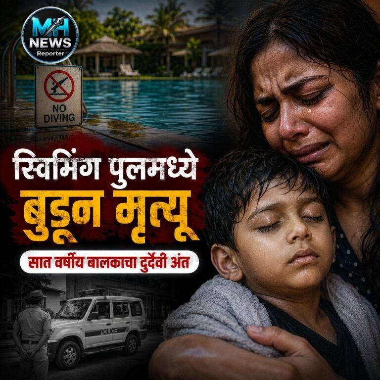 NAGPUR : नागपूर स्विमिंग पूलमध्ये बुडून 7 वर्षीय बालकाचा मृत्यू; रिसॉर्ट…