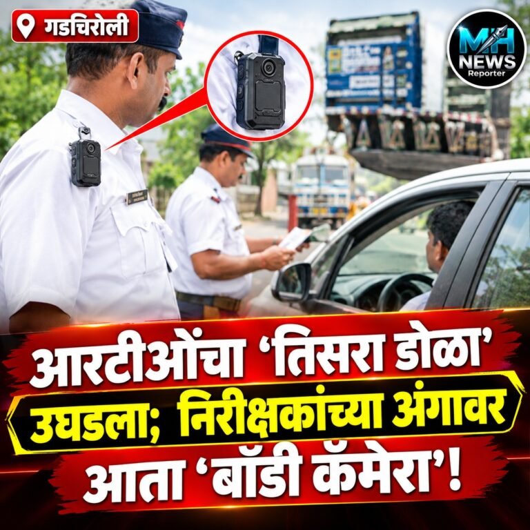 GADCHIROLI : वाहनधारकांशी संवादही होणार रेकॉर्ड; RTO ची नवी पद्धत!..